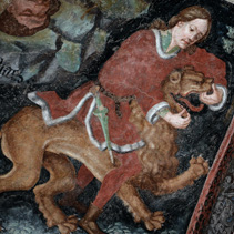Samson-Darstellungen in der Bildenden Kunst: um1472, Meister Leonhard von Brixen