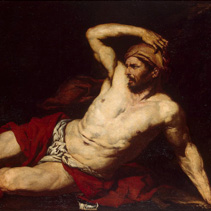 Samson-Darstellungen in der Bildenden Kunst: um 1660, Giovanni Battista Langetti