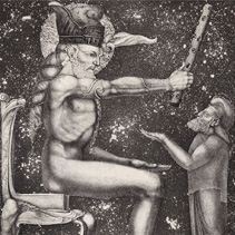 Samson-Darstellungen in der Bildenden Kunst:  1962, Ernst Fuchs