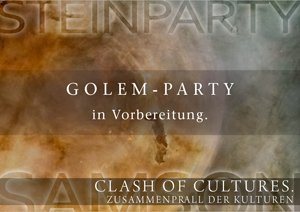 Flyer: Golem-Party